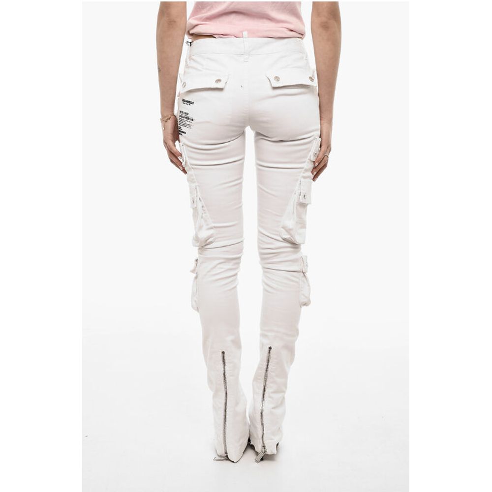 Dsquared² Low Waist Skinny Cargo Pants