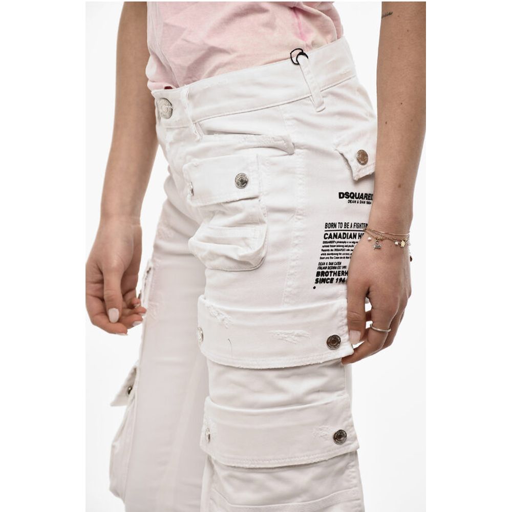 Dsquared² Low Waist Skinny Cargo Pants
