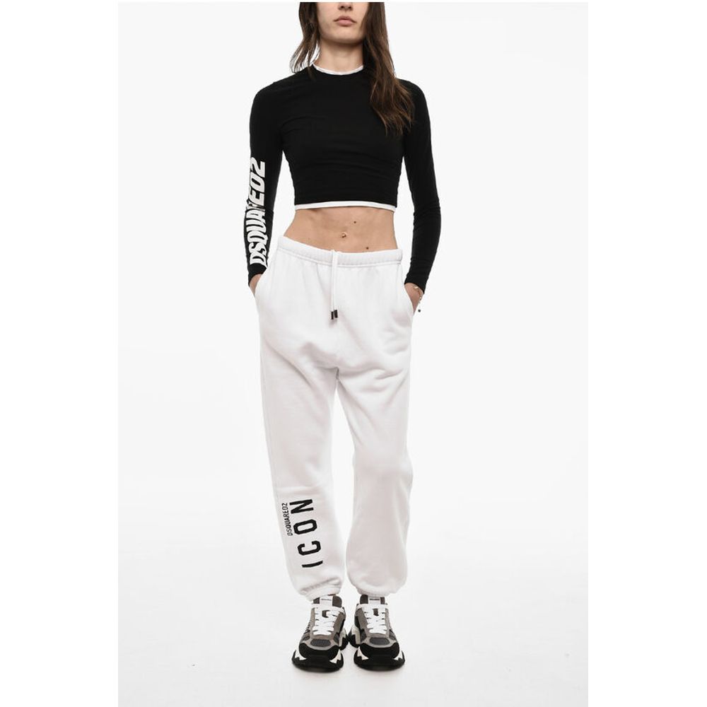 Dsquared² Printed ICON Fleece Joggers