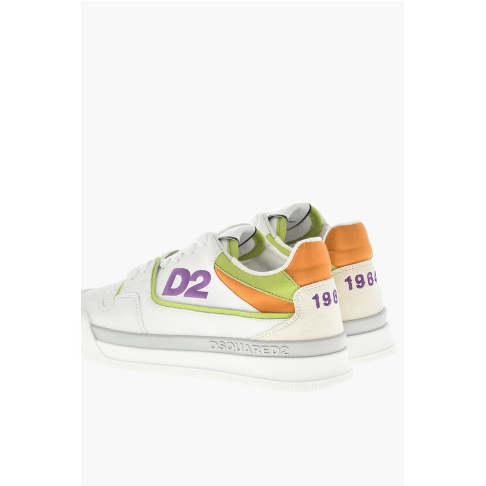 Dsquared² Leather NEW JERSEY Low-Top Sneakers