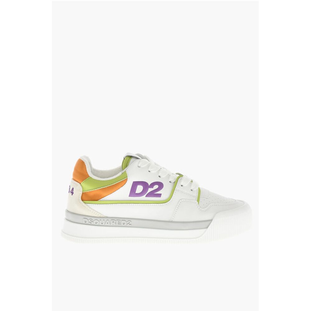 Dsquared² Leather NEW JERSEY Low-Top Sneakers