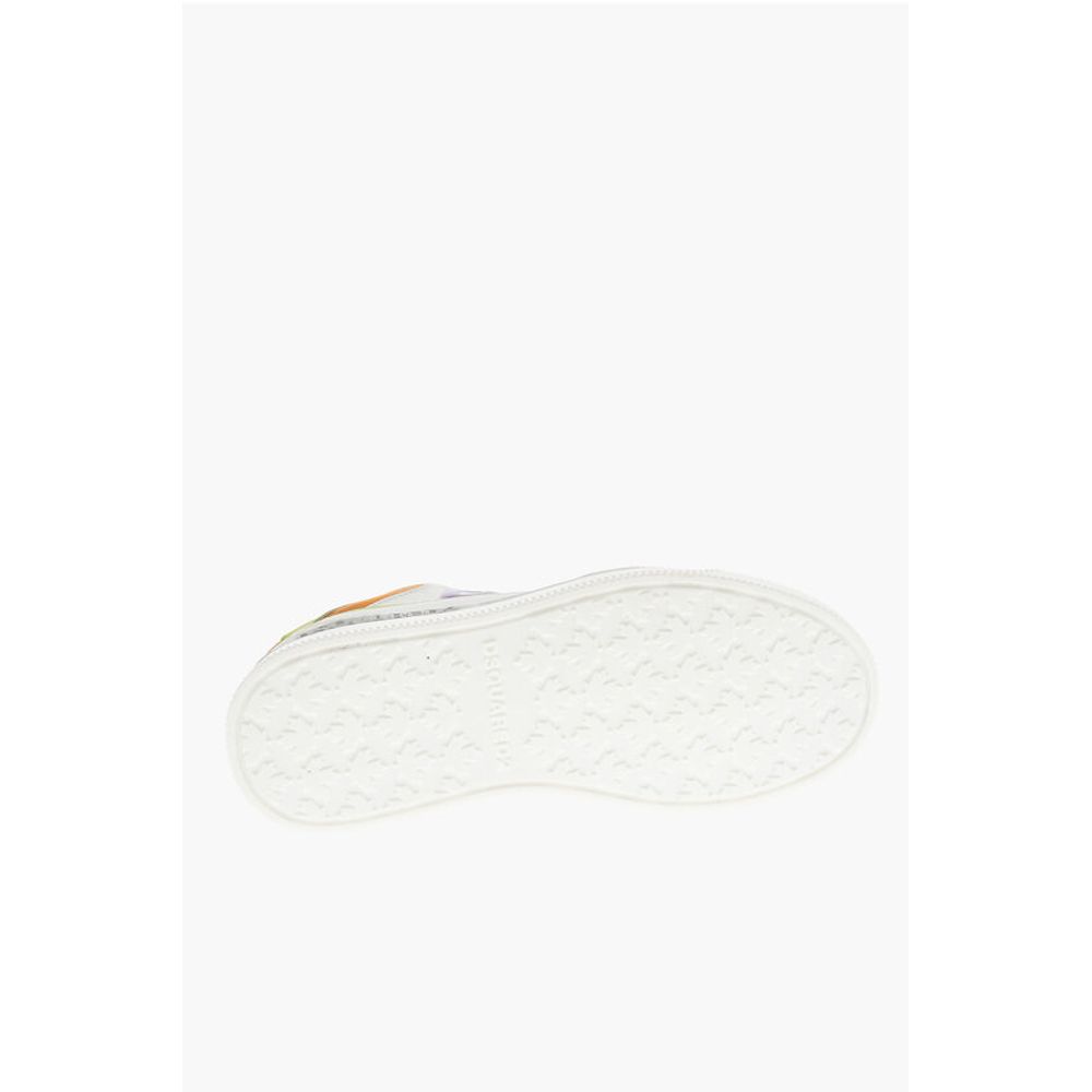 Dsquared² Leather NEW JERSEY Low-Top Sneakers