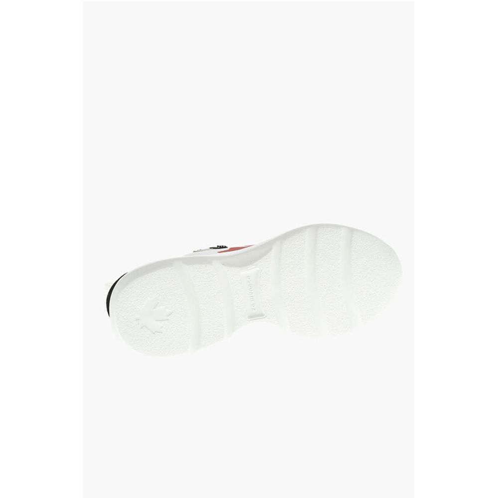 Dsquared² Sock Low-Top FLY Sneakers With Printed Logo
