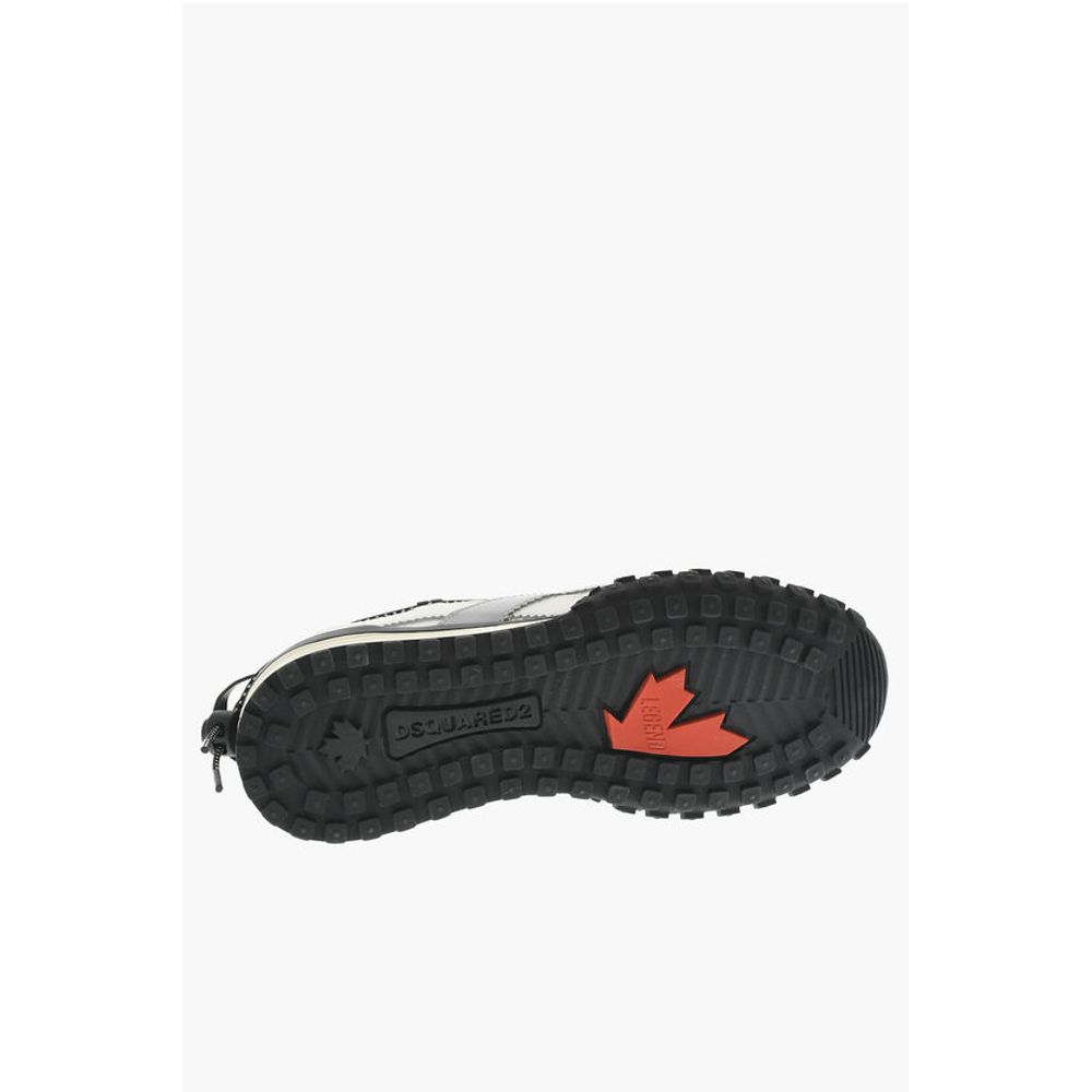 Dsquared² Leather LEGEND Low-Top Sneakers With Mountain Laces