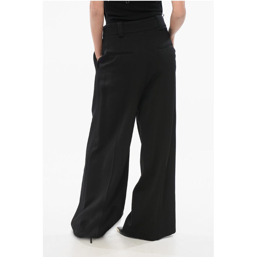 Khaite Pleated Palazzo Pants
