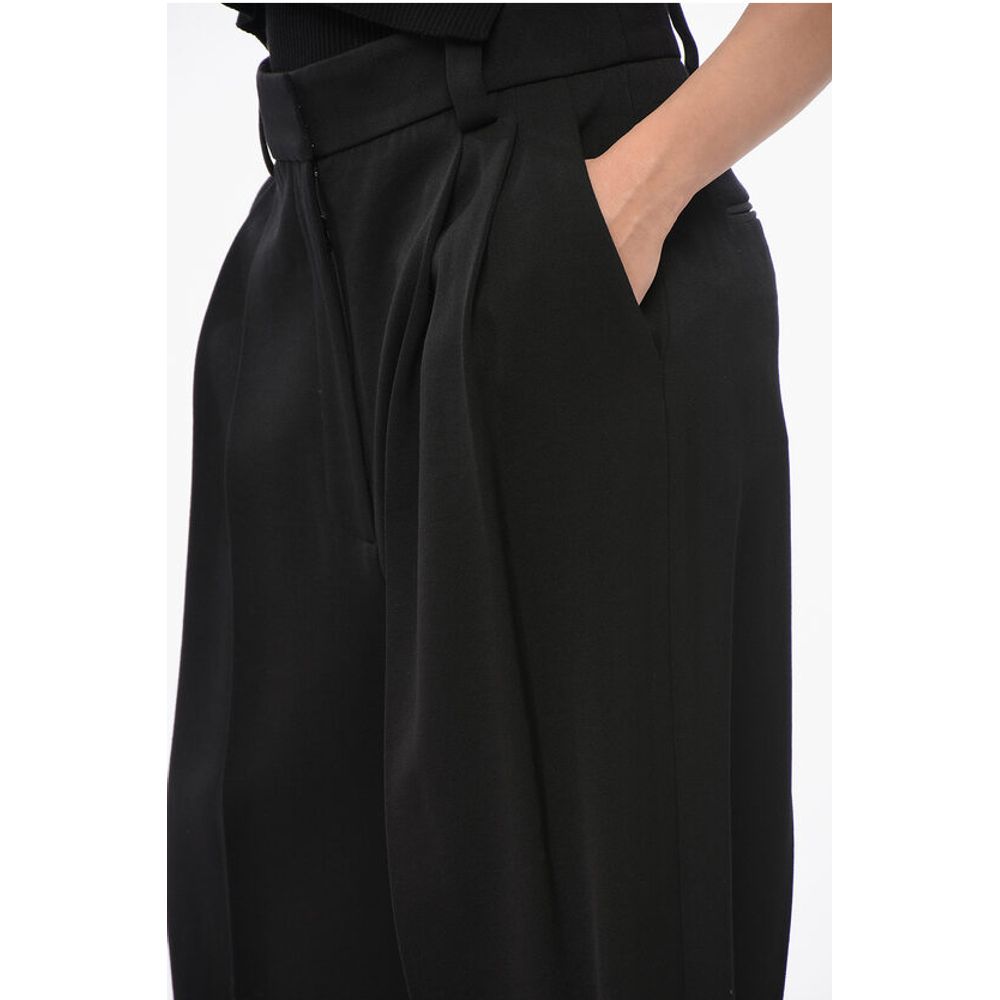 Khaite Pleated Palazzo Pants