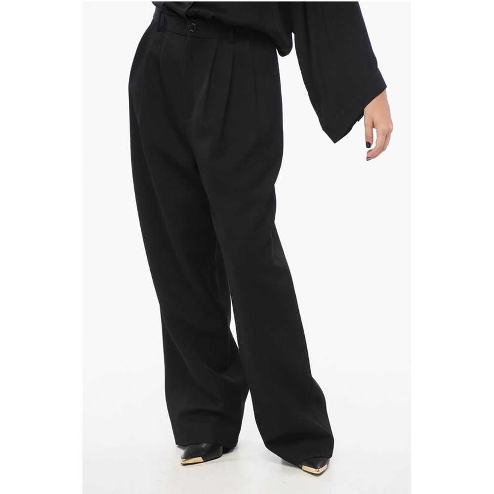 The Row Pleated Wide Leg Pants
