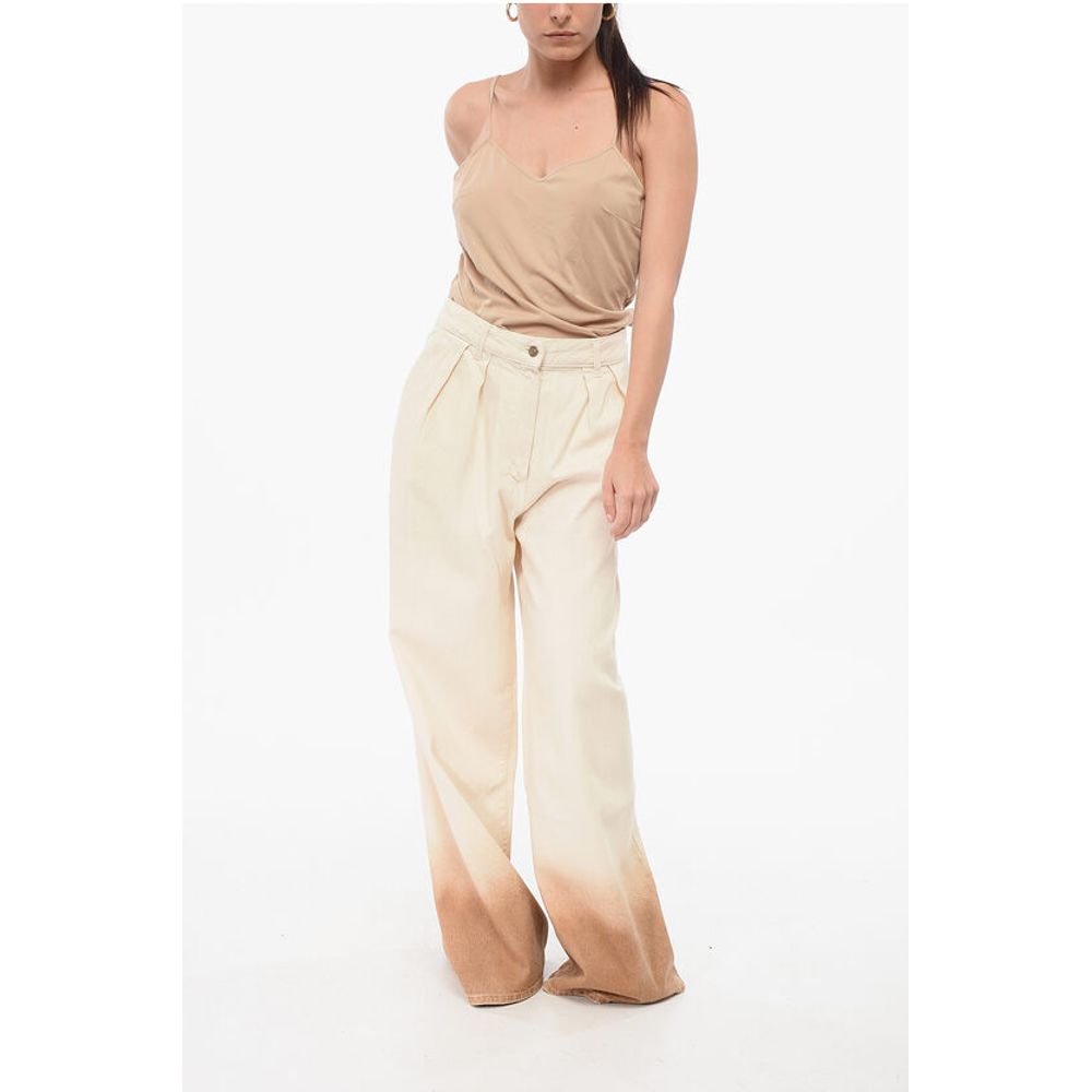 Alanui Degradè Designed Super Wide Leg Denims 36cm