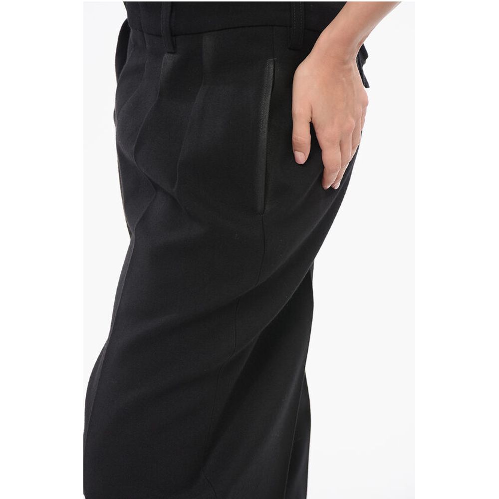 Maison Margiela MM3 Wool Wide-leg Pants