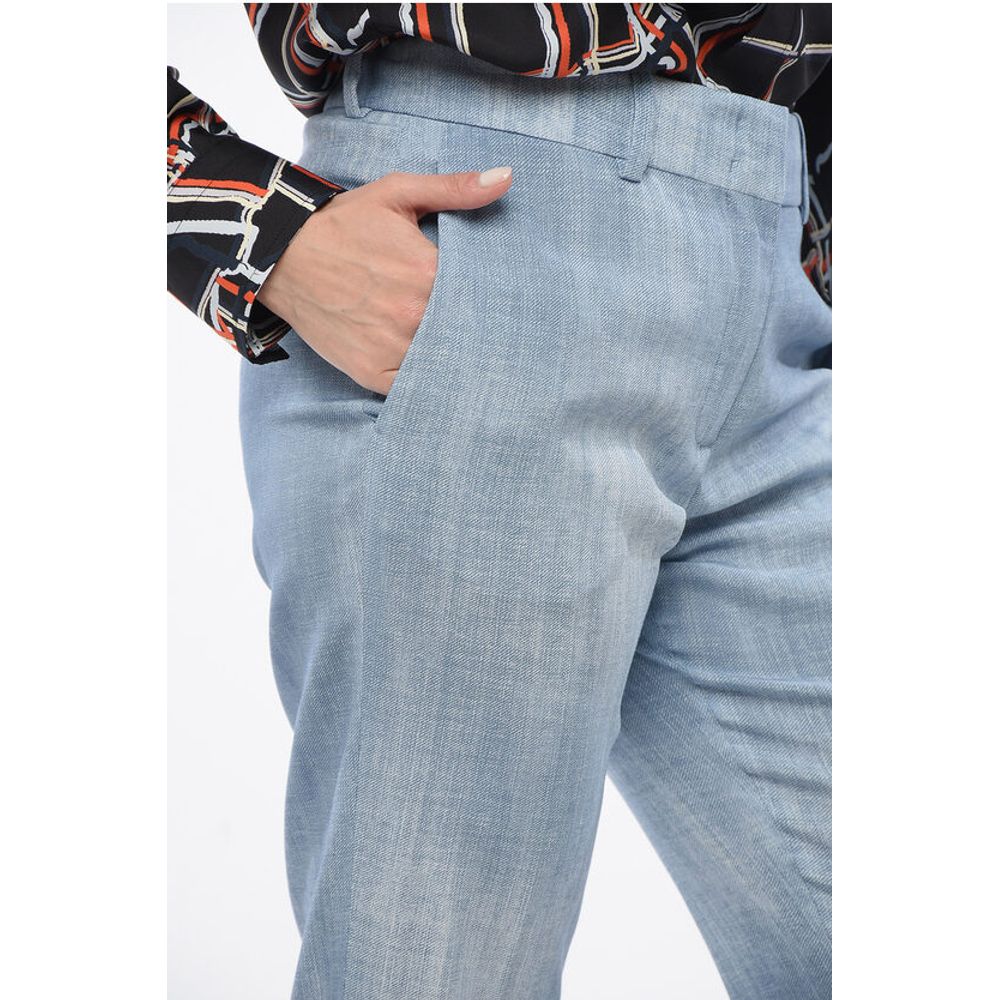 Ermanno Scervino Viscose Cropped Pants