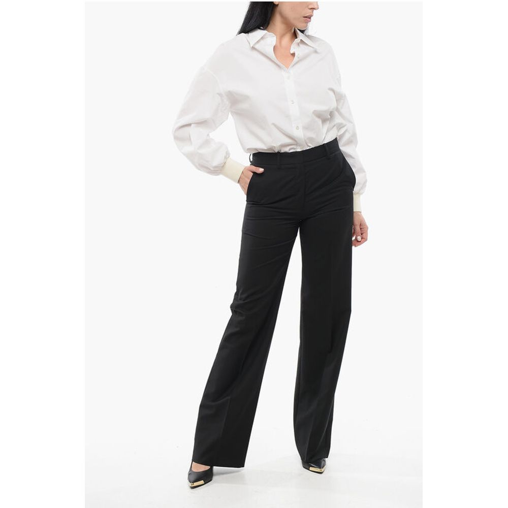 Valentino Wool Palazzo Pants