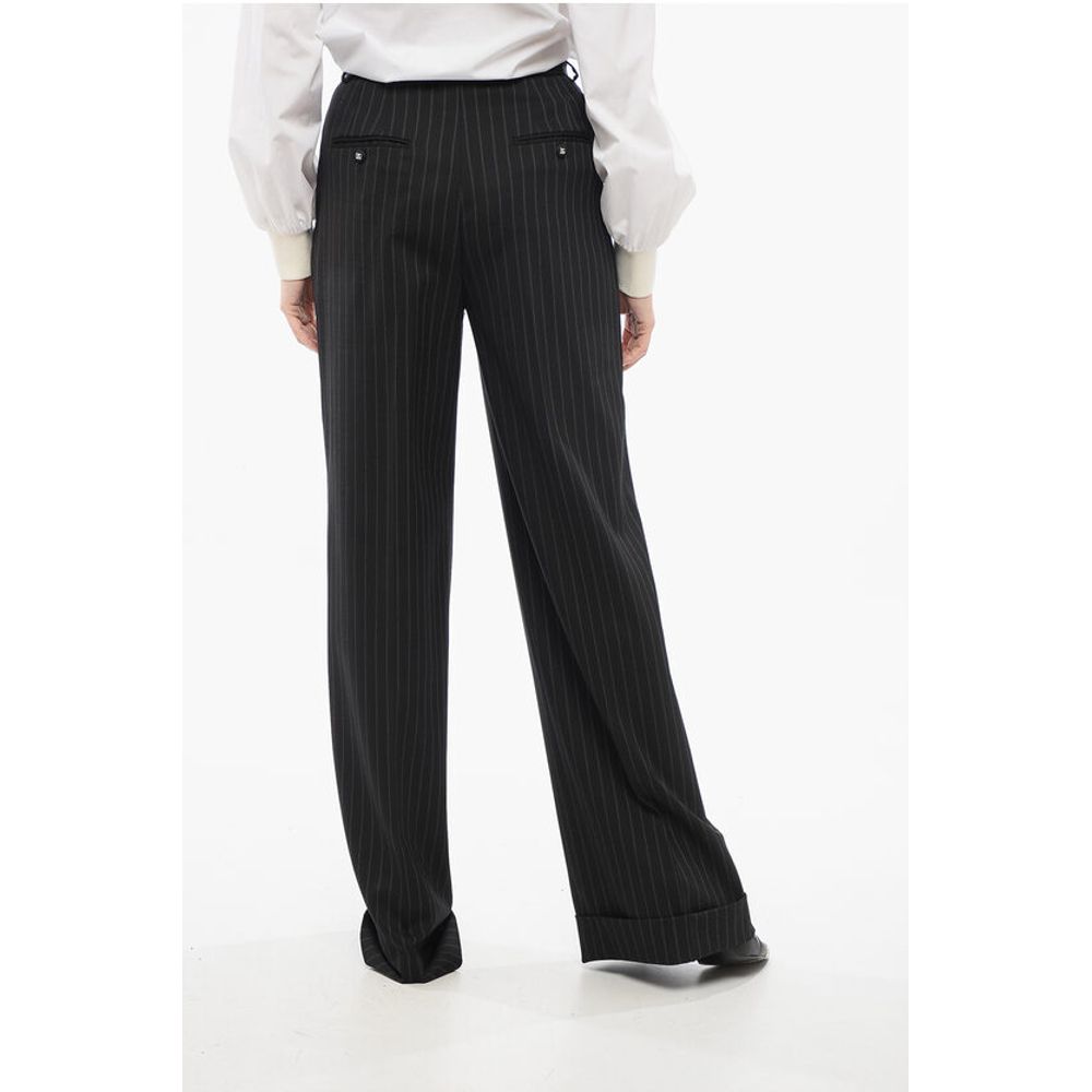 Dolce & Gabbana Pinstriped Flared Pants