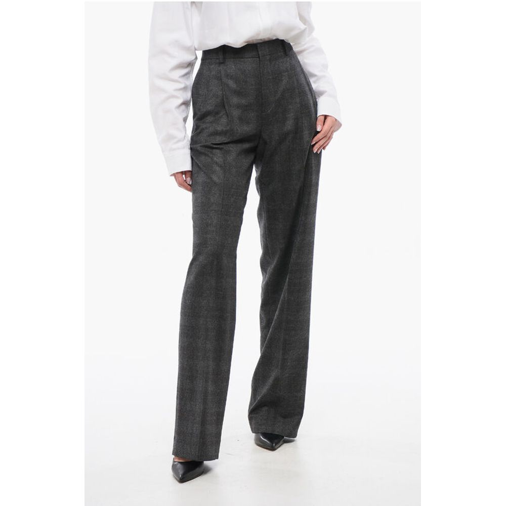 Celine Pleated Wide-leg Pants