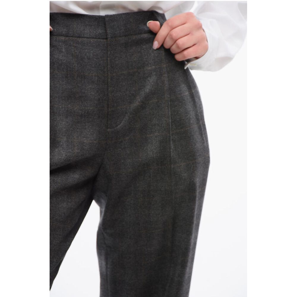 Celine Pleated Wide-leg Pants