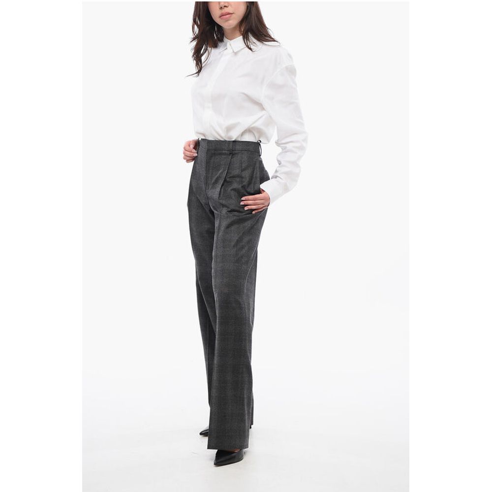 Celine Pleated Wide-leg Pants