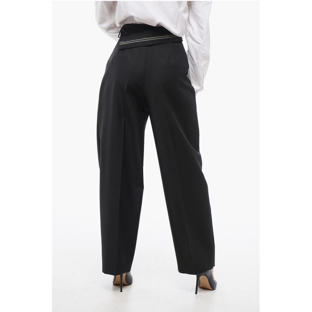 Fendi Cropped Carrot Fit Pants