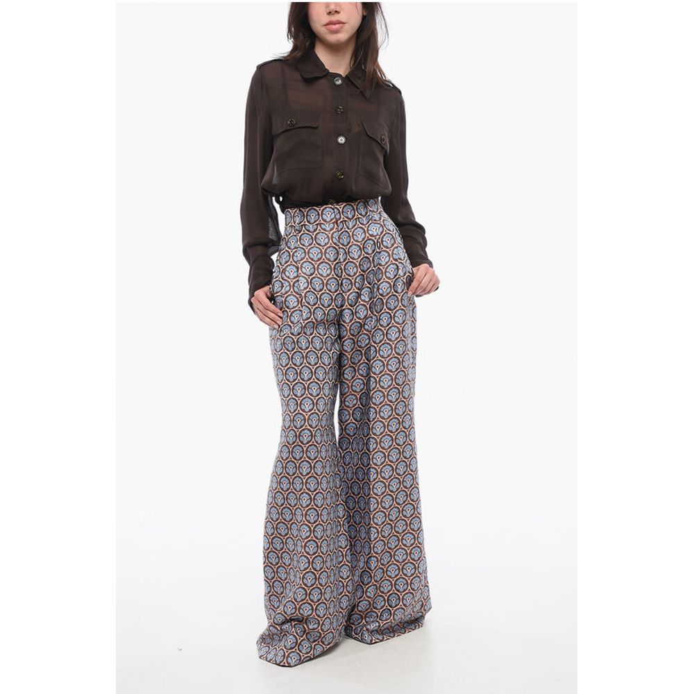Etro Jacquard Pleated Pants