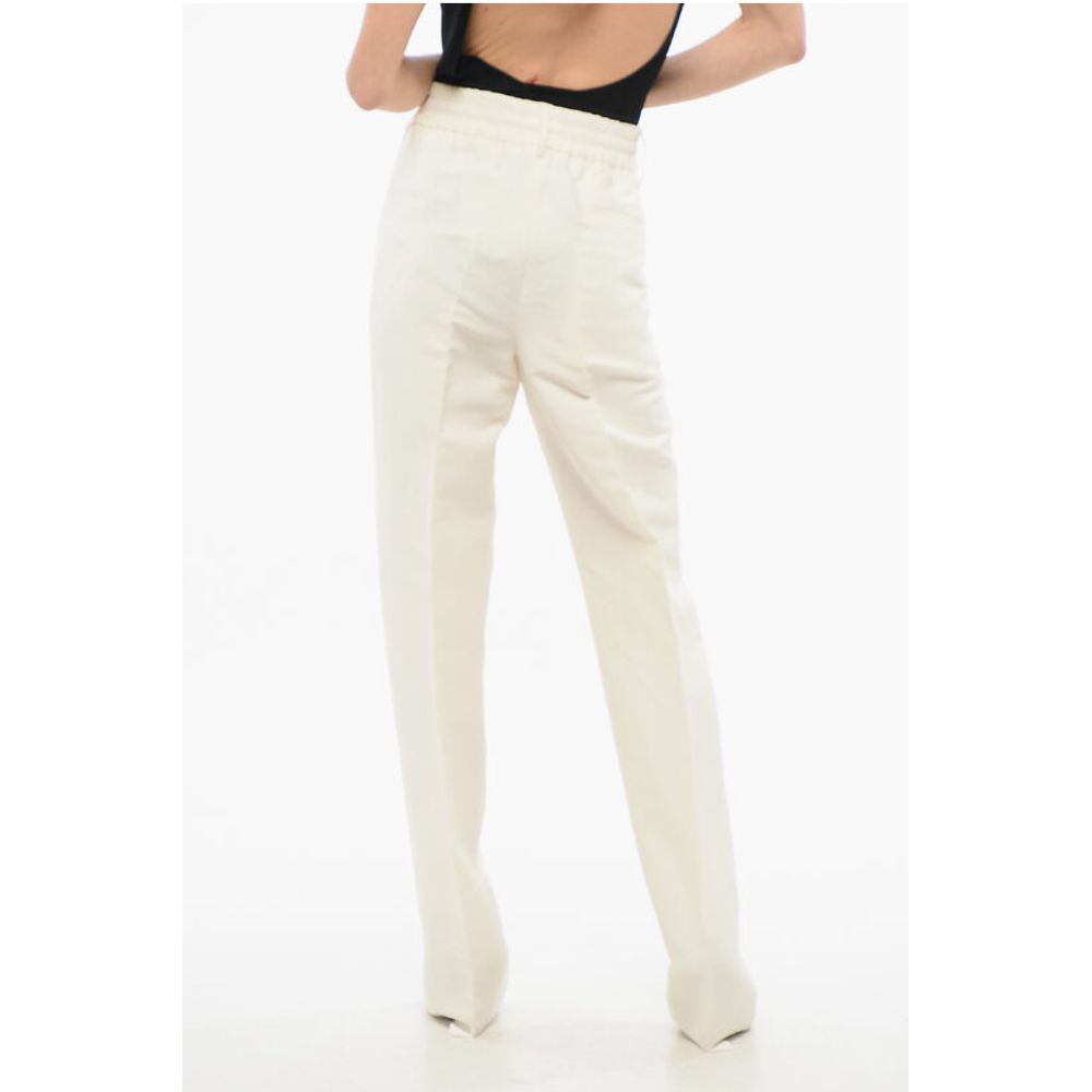 Burberry High-waisted Tailored Pants with Pleats