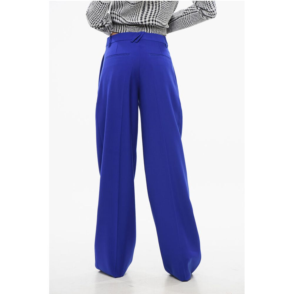 Burberry Pleated Wide-leg Pants
