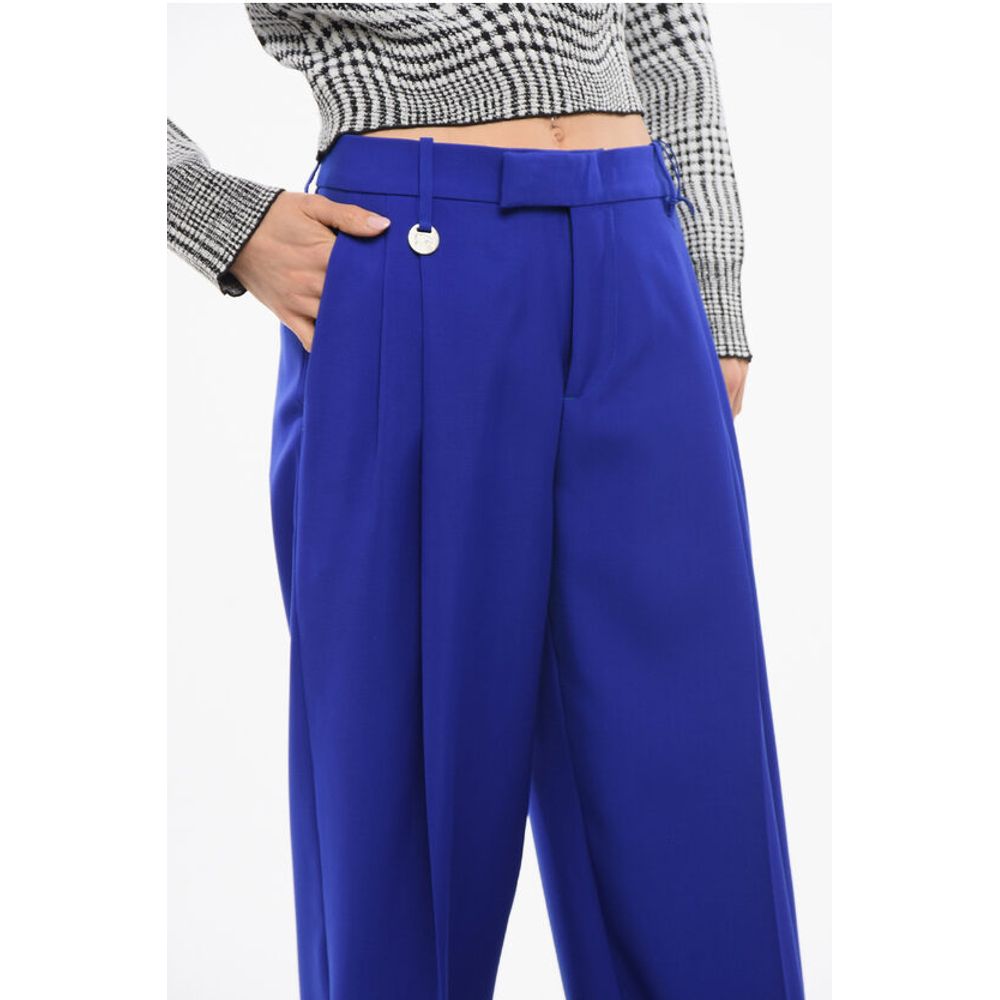Burberry Pleated Wide-leg Pants