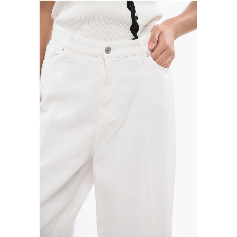 7 For All Mankind Light Wash Baggy Fit LOTTA Jeans 28cm