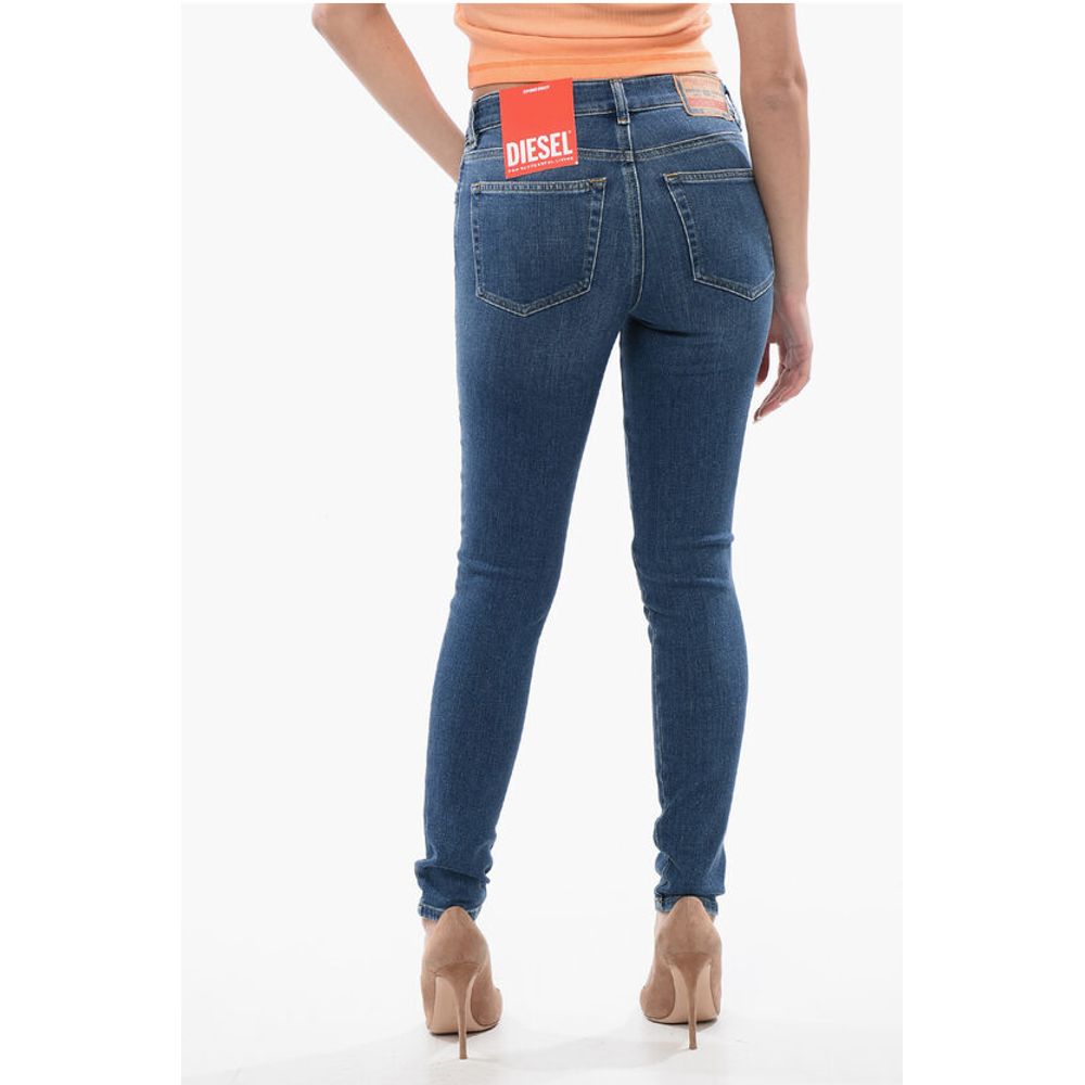 Diesel Mid Waist 2017 SLANDY Super Skinny Fit Jeans 12cm L32