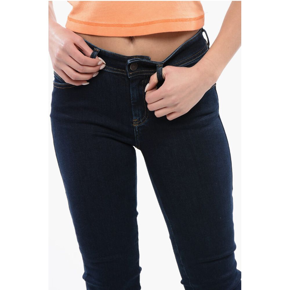 Diesel Mid Waist 2017 SLANDY Super Skinny Fit Jeans 12cm L32