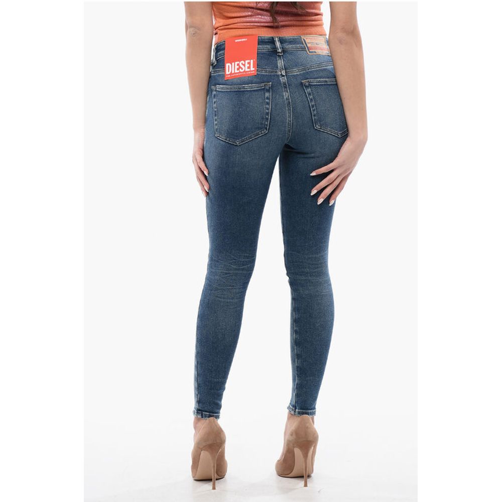 Diesel Mid Waist 2017 SLANDY Super Skinny Fit Jeans 12cm L30