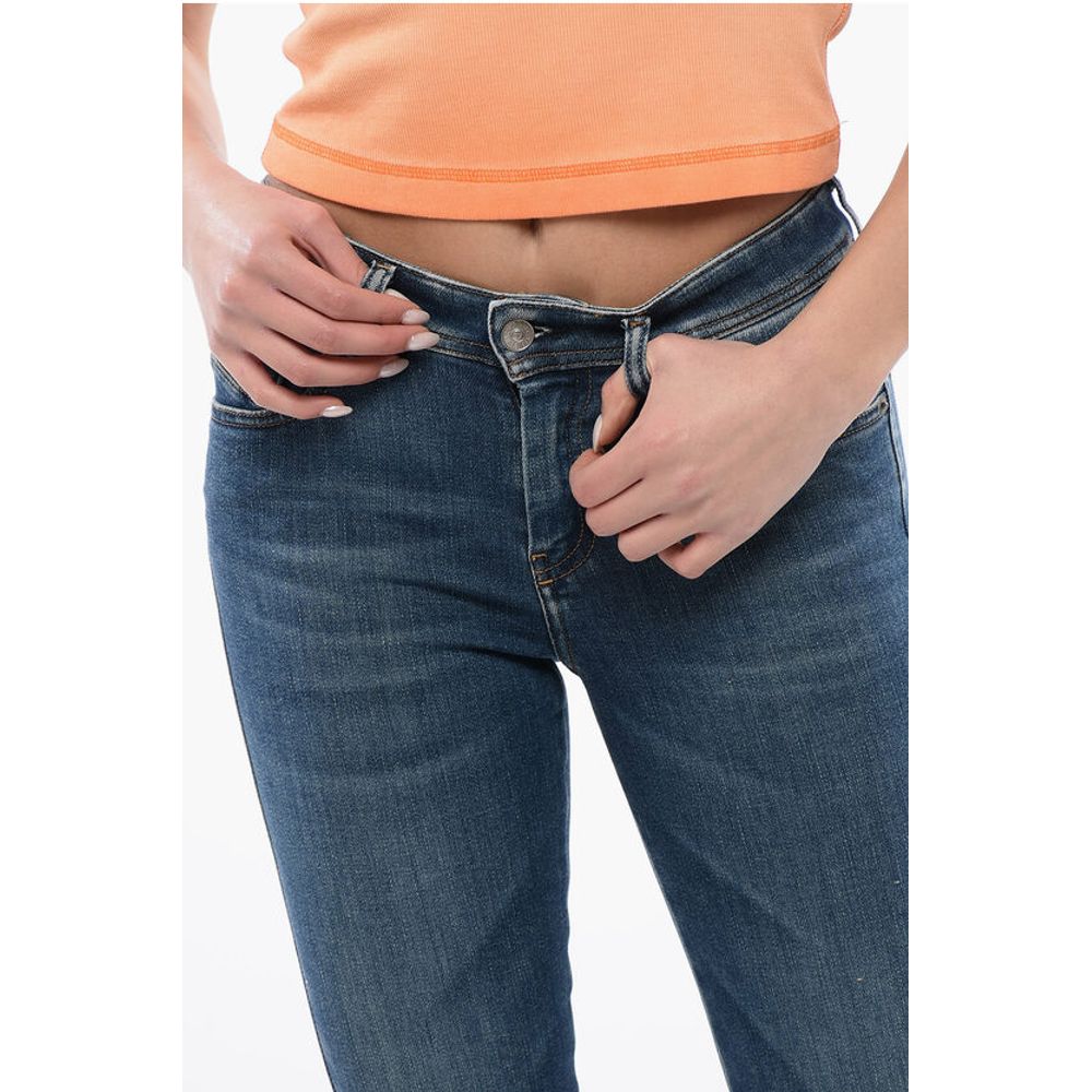 Diesel Mid Waist 2017 SLANDY Super Skinny Fit Jeans 12cm L32