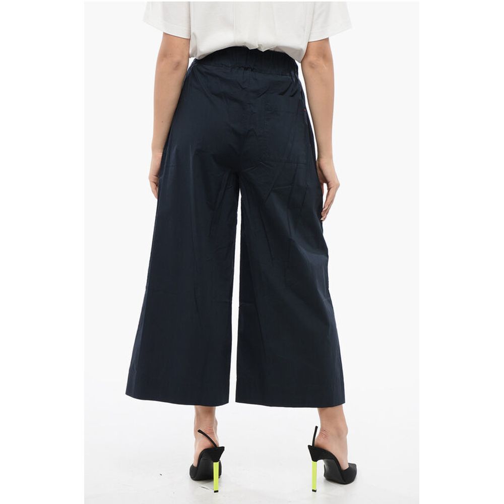 Woolrich Popeline Cotton Cropped Fit Pants