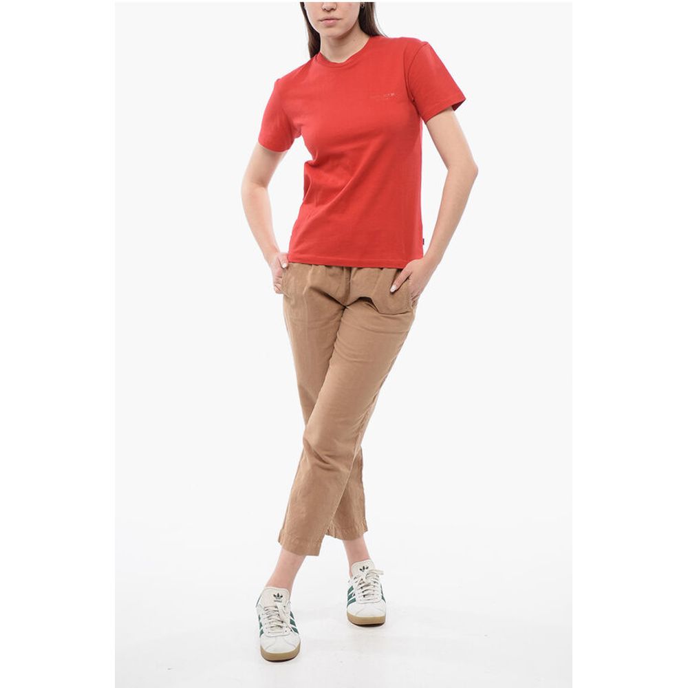Woolrich Crew Neck Monochrome Cotton T-Shirt