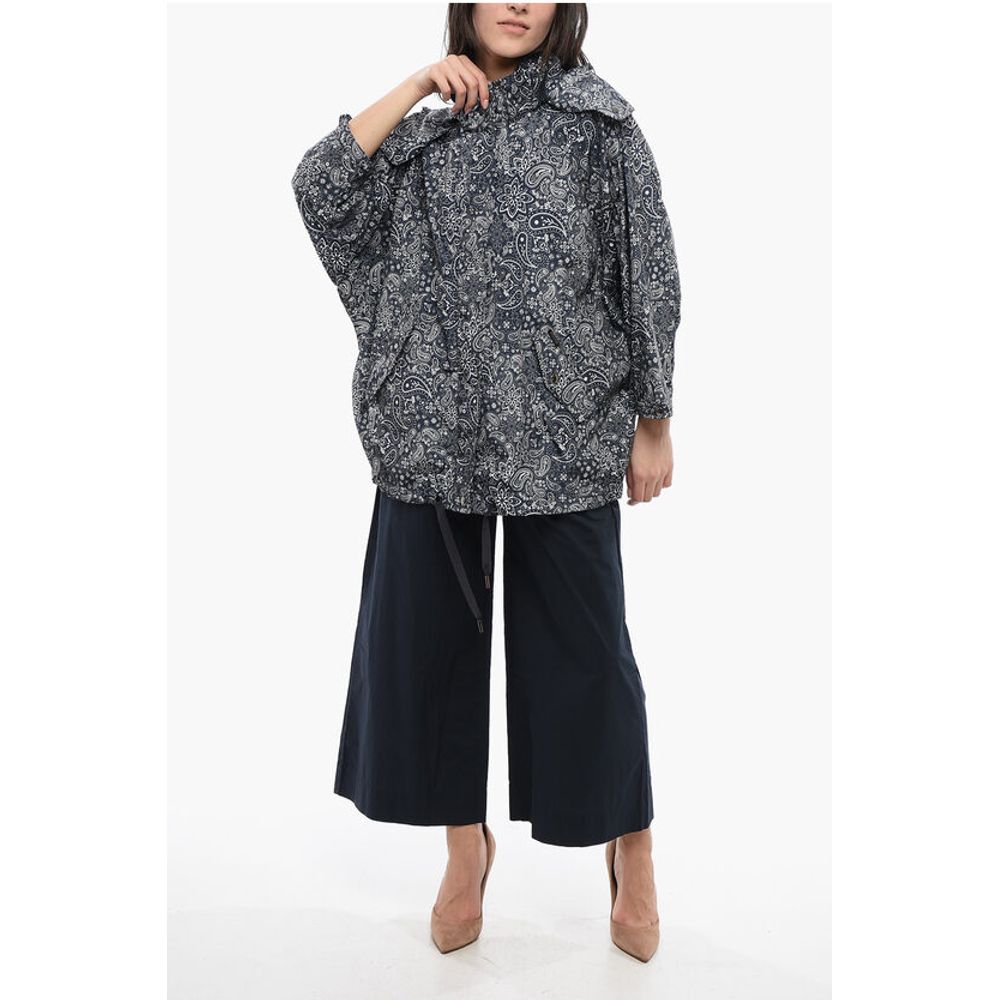Woolrich Nylon BANDANA Windbreaker with Bat-wing Sleeves