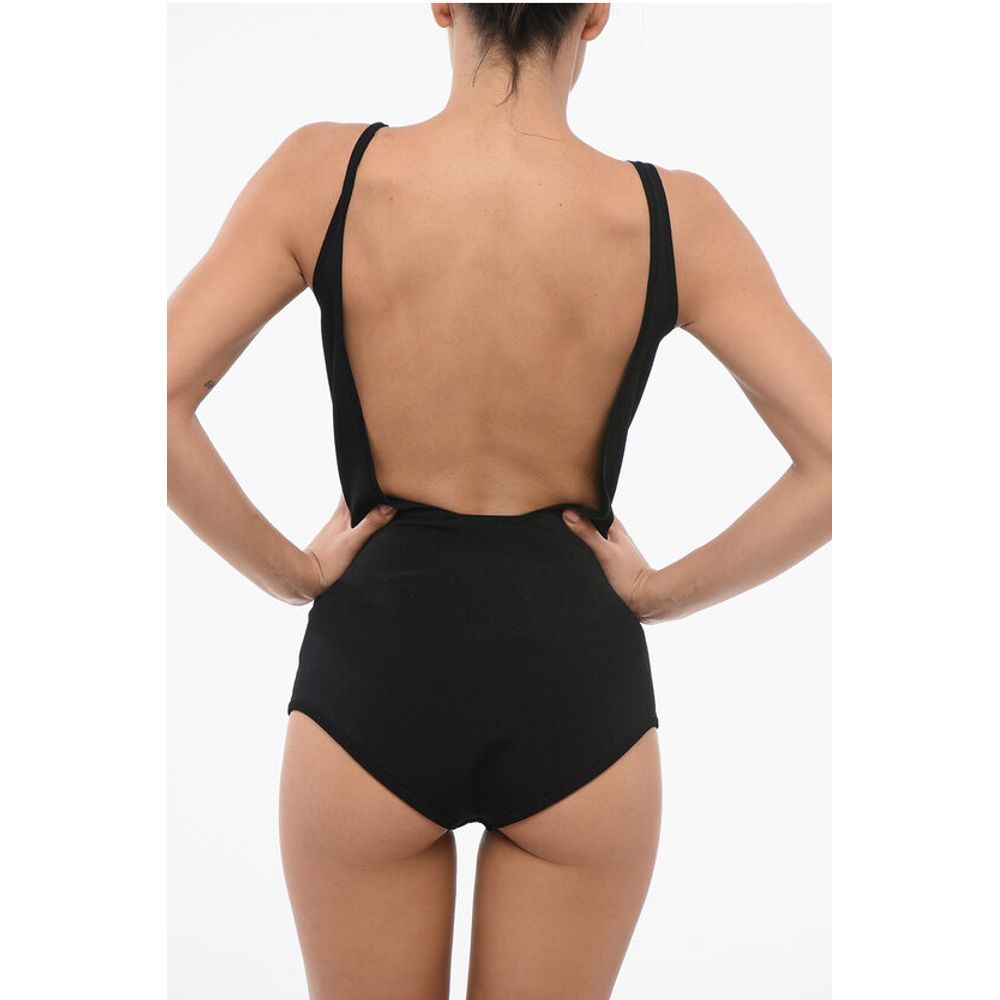 Alexander McQueen Knitted Bareback Bodysuit