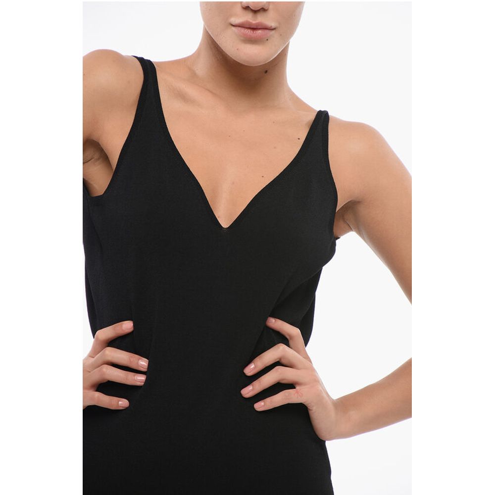 Alexander McQueen Knitted Bareback Bodysuit