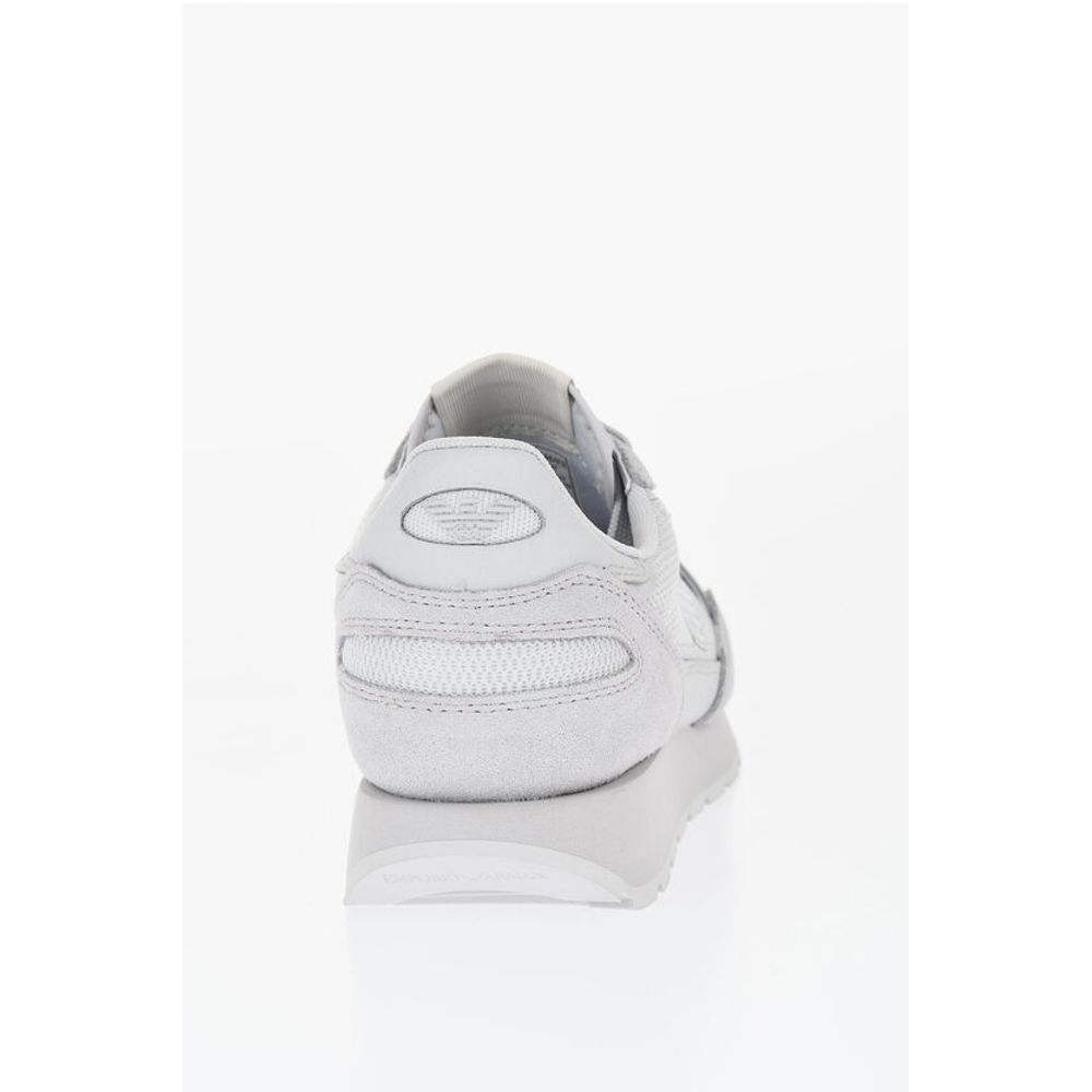 Armani Logoed Low-Top Sneakers With Contrasting Laces