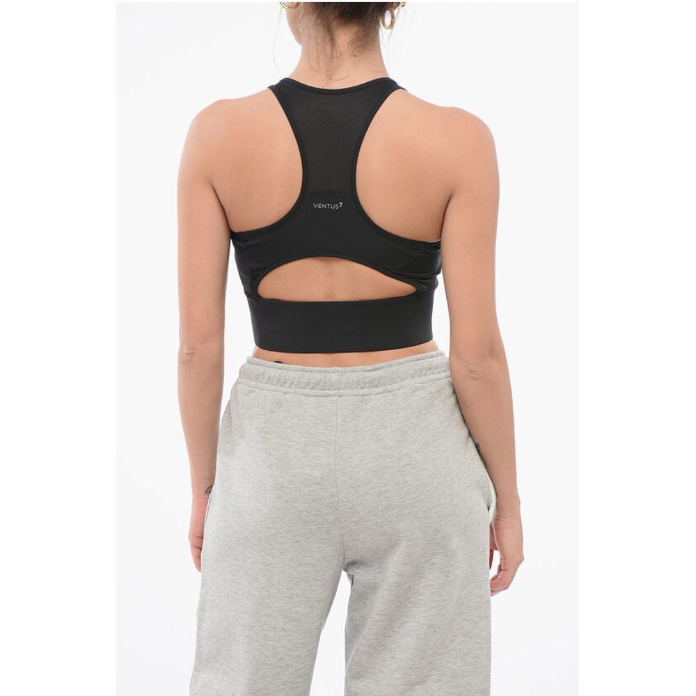 Armani EMPORIO Sporty Cropped Top with Padding