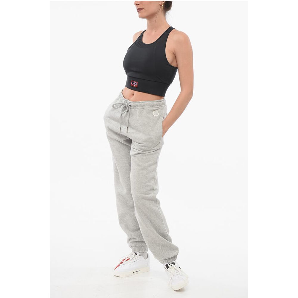 Armani EMPORIO Sporty Cropped Top with Padding