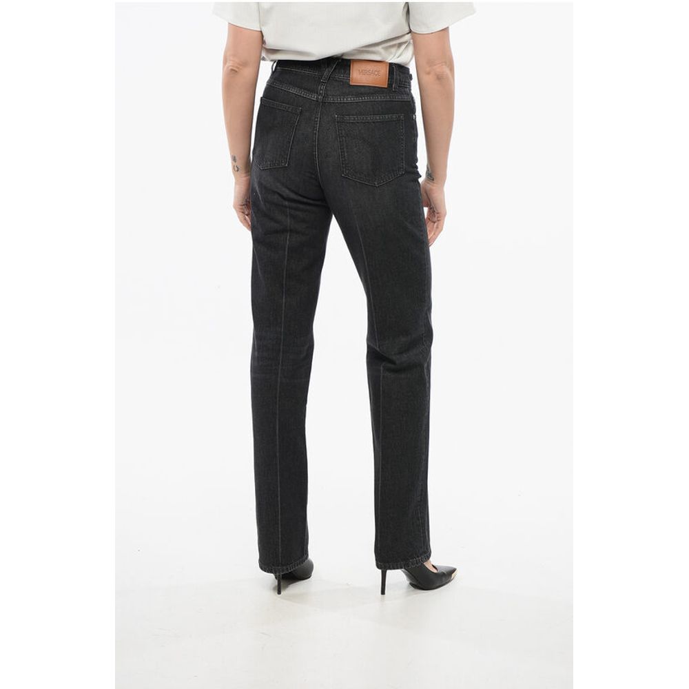 Versace Straight Fit Stone Washed Denims 20cm