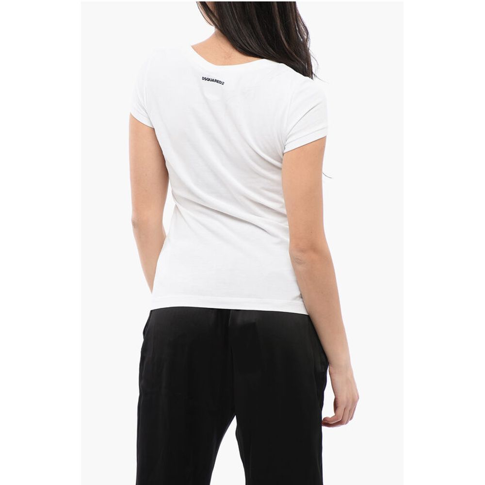 Dsquared² Cotton SPRAY SUNSET Slim Fit T-Shirt