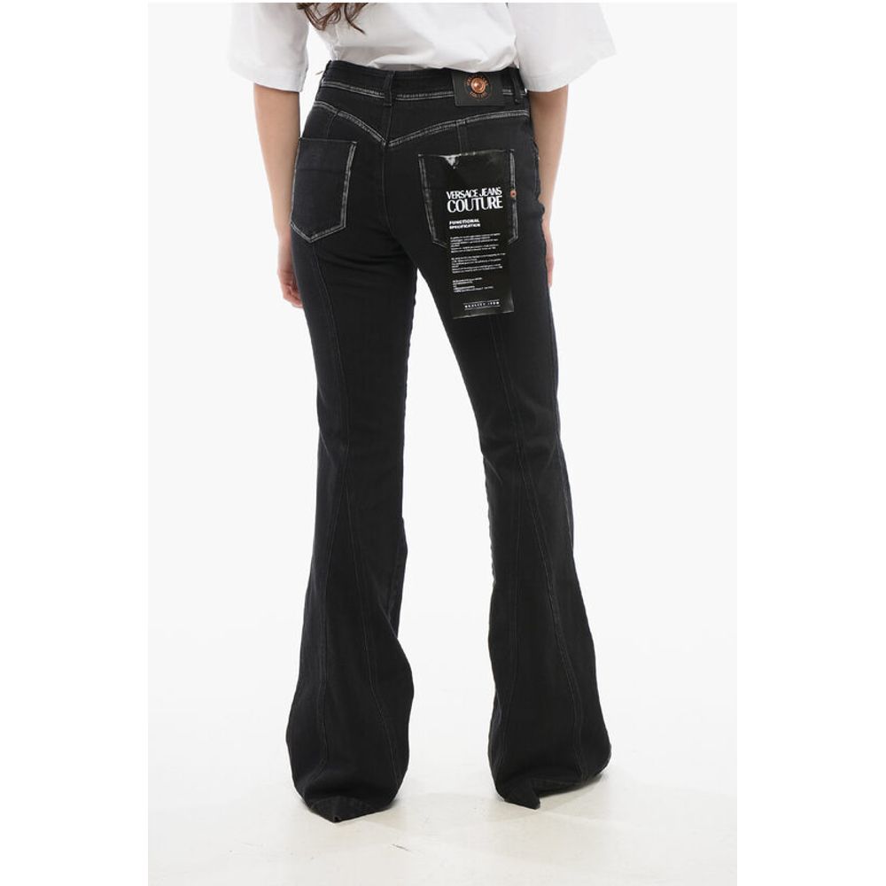 Versace JEANS COUTURE Palazzo Denims with Size Zip