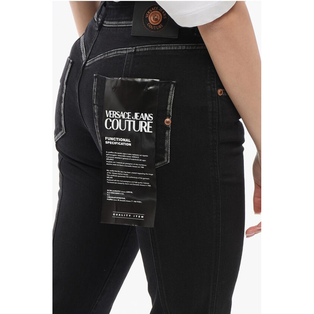 Versace JEANS COUTURE Palazzo Denims with Size Zip