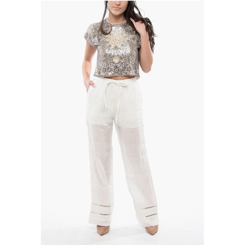 AllSaints High-Waisted Linen JADE Pants