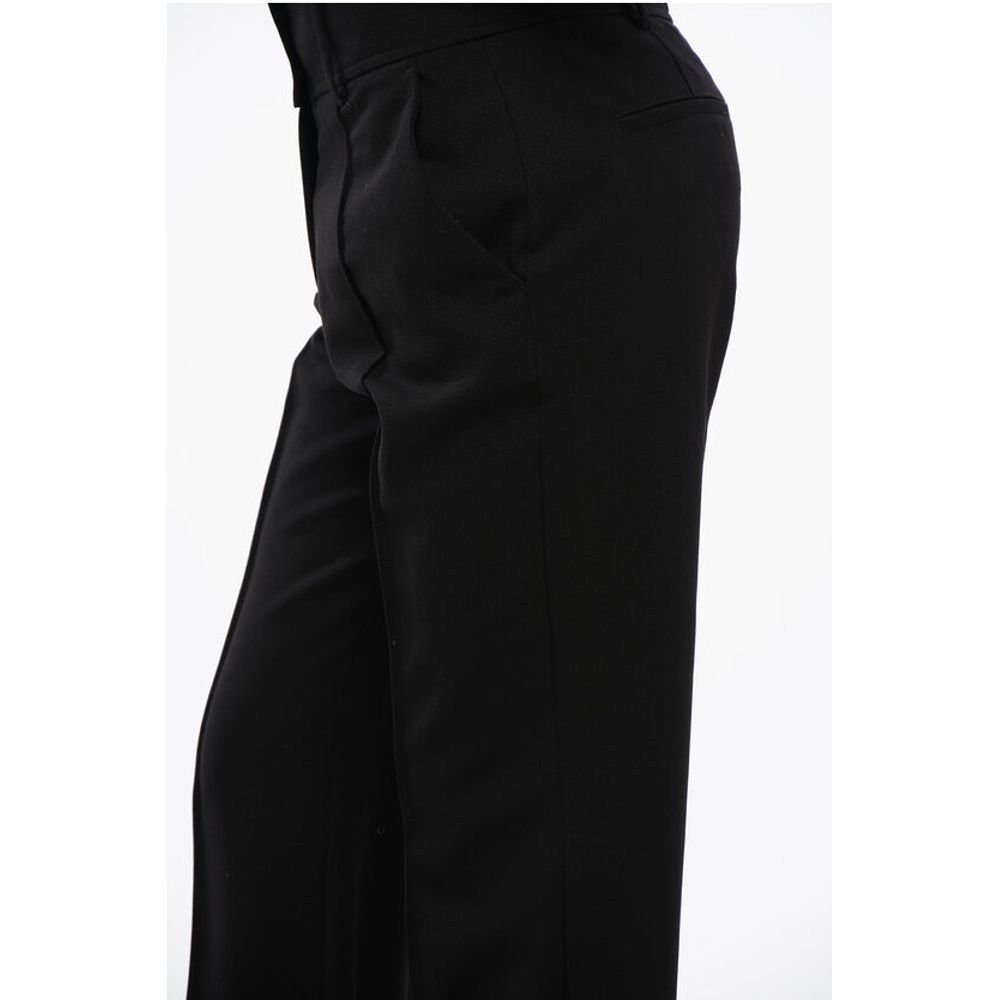 AllSaints High-Waisted Wool Blend Pants