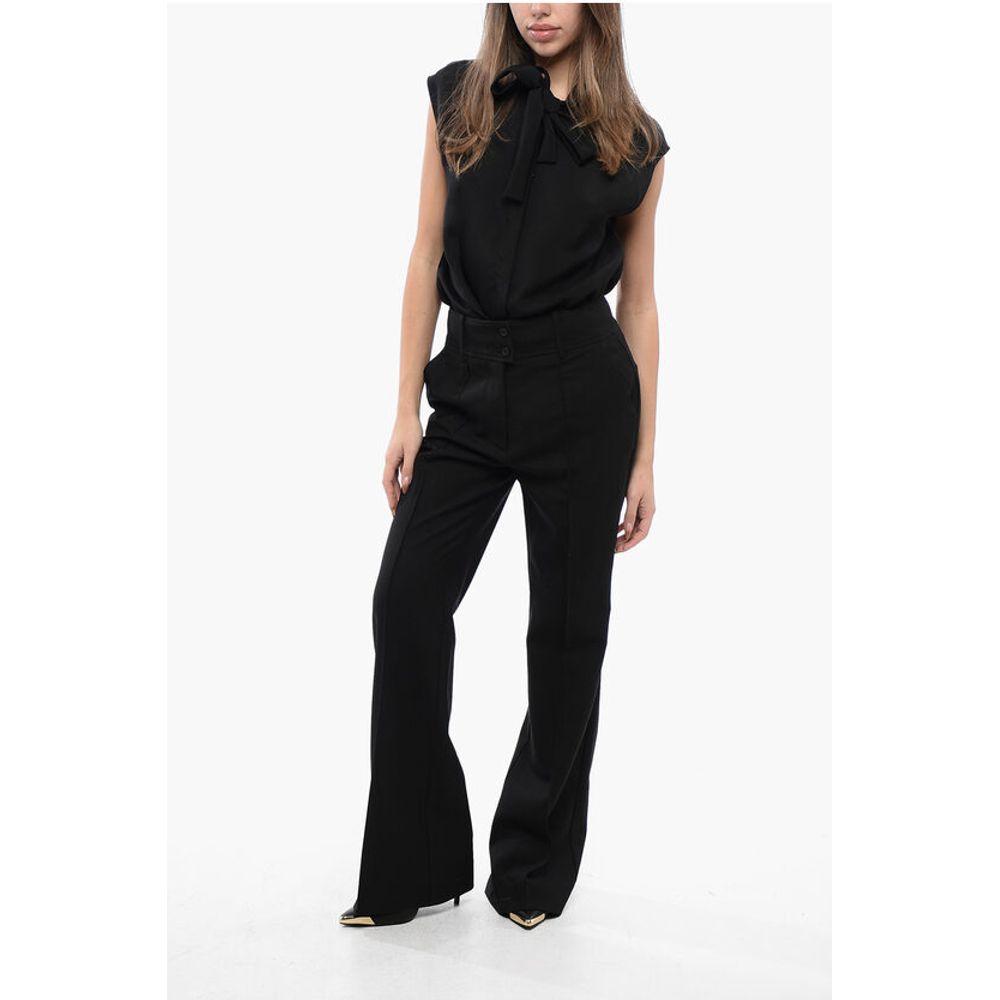 AllSaints High-Waisted Wool Blend Pants