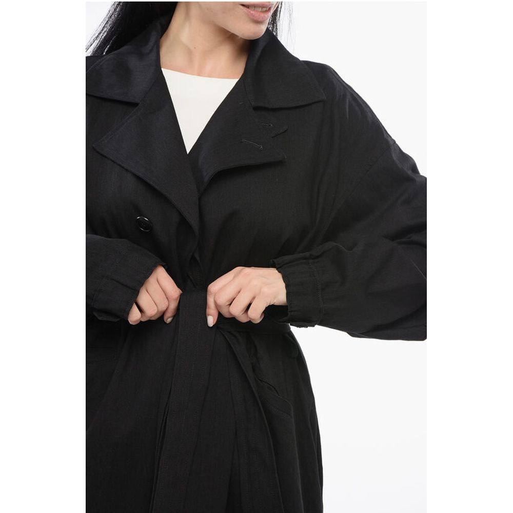 Yohji Yamamoto Denim Oversized Coat