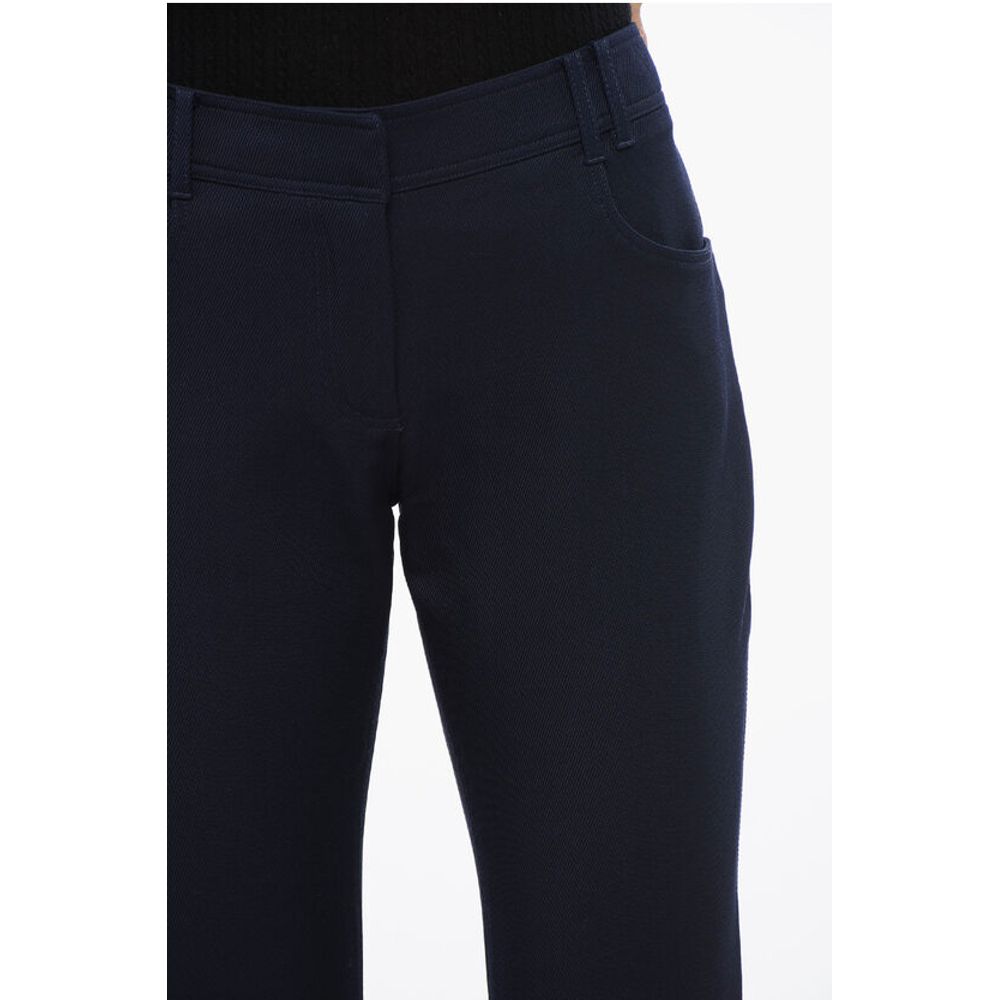 Balmain Wool Low-rise Flared Pants