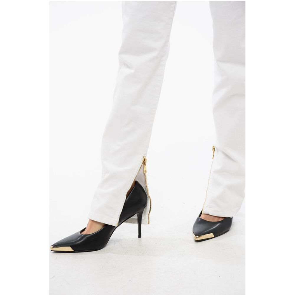 Balmain Skinny Denims with Jewel Buttons