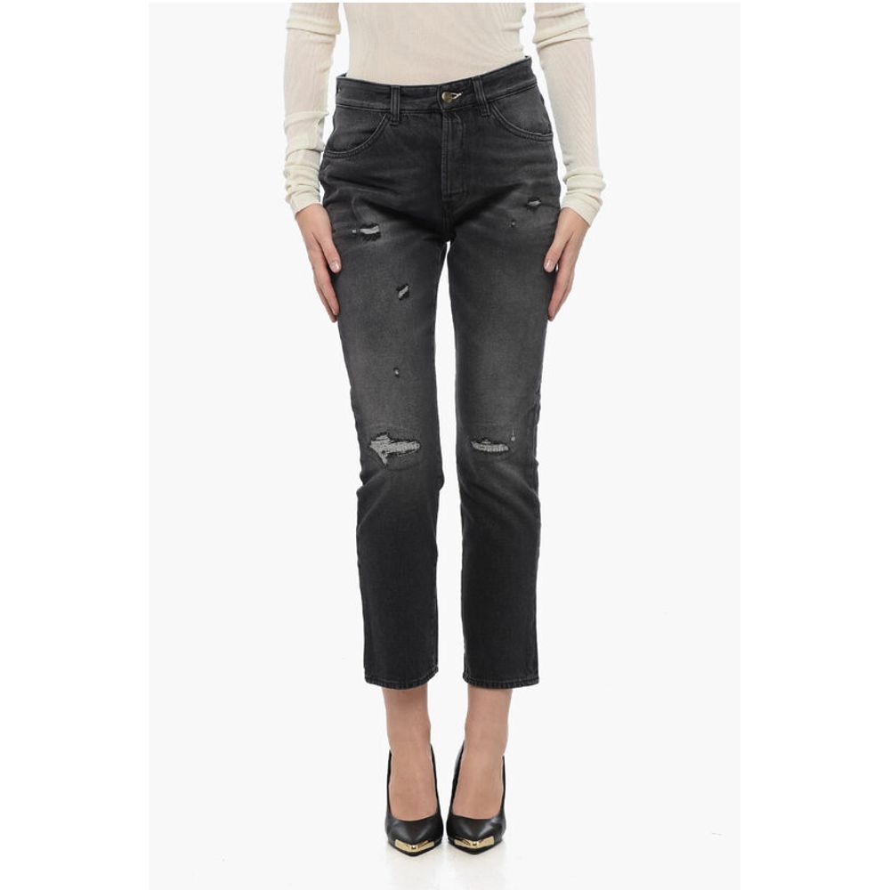 Washington Dee Cee Loose Fit RANCH Denims with Distressed Details 18cm