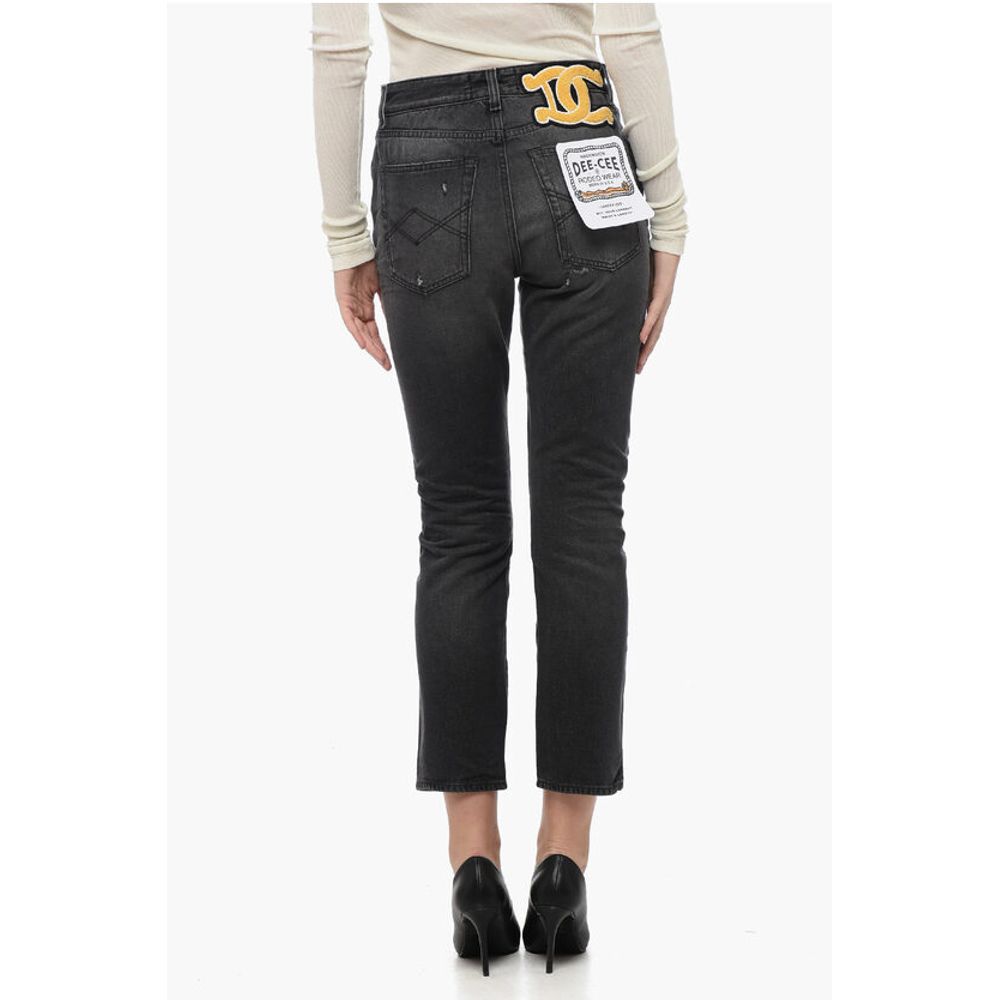 Washington Dee Cee Loose Fit RANCH Denims with Distressed Details 18cm