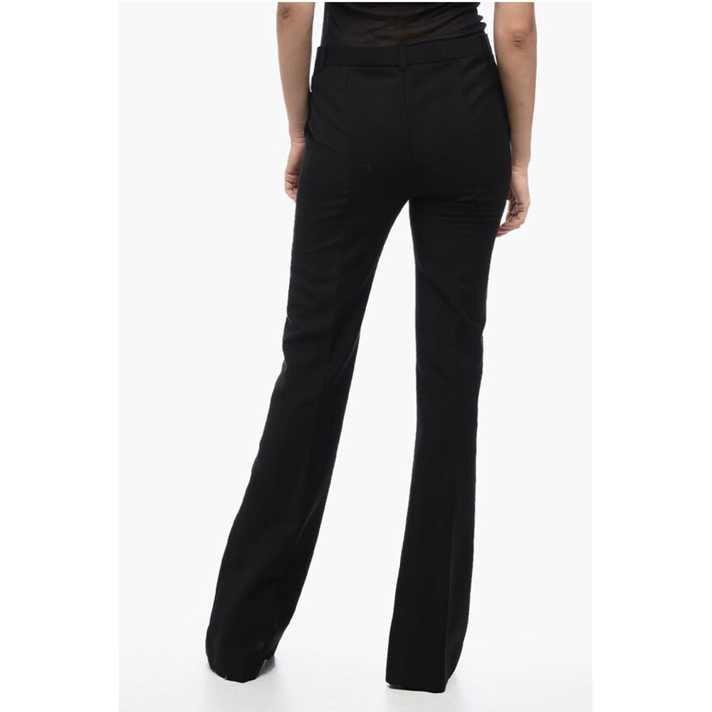 Versace Flare Fit Wool Pants